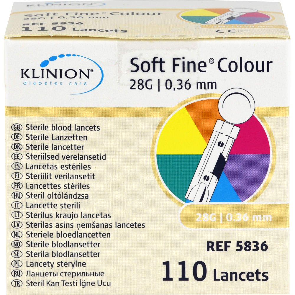 1001 Artikel Medical GmbH Soft Fine colour Lanzetten 28 G 0,36 mm 09265869