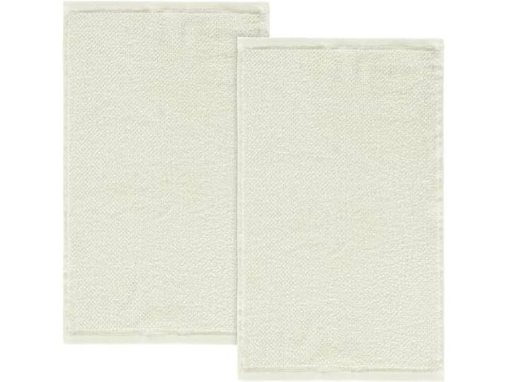 Erwin Müller Gästetuch Achberg 2er-Pack Walk-Frottier Creme Größe 30x50 cm