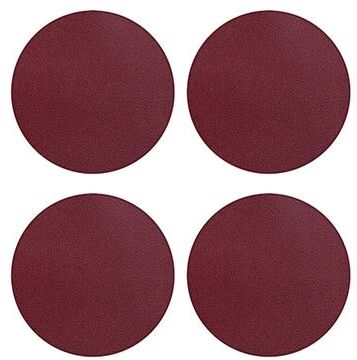 On Spot Shop Car Cup Holder Coasters Set, Non Slip Luxury Leatherette Universal Coaster Pads For Car Drink Holders wine 4pcs