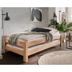 MassivHolz »Denver II« Buche Stapelbett 90x200 cm