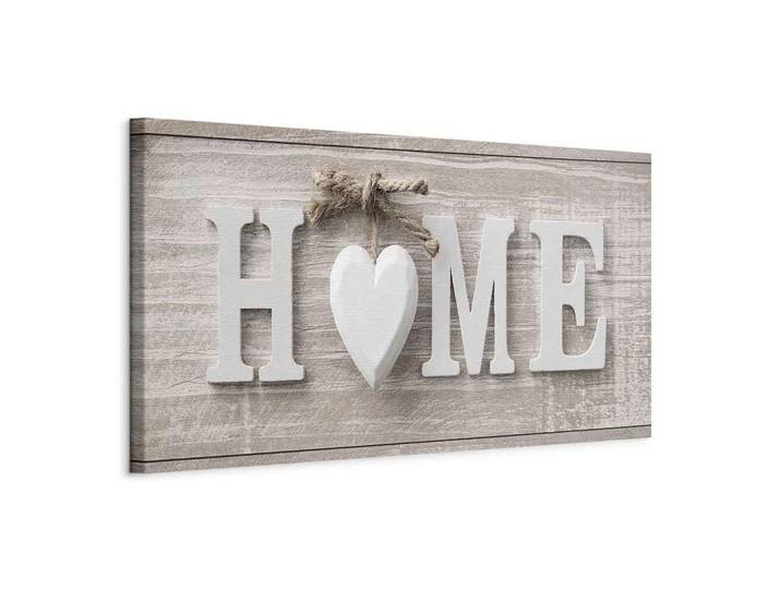Leinwandbild Beloved Home Beige B: 150 cm