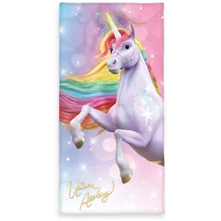 Herding Unicorn Academy Badetuch Größe 75x150 cm