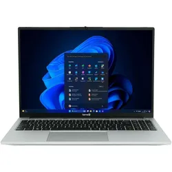 Wortmann Terra Mobile 1610A (16", 512 GB, 16 GB, DE), Notebook, Schwarz, Silber