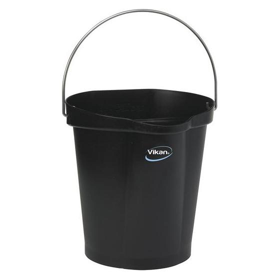 Vikan Hygiene Bucket 12 litre Black (1 Stk.) (56869)