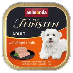 Animonda Vom Feinsten Adult mit Geflügel + Kalb 22x150 g