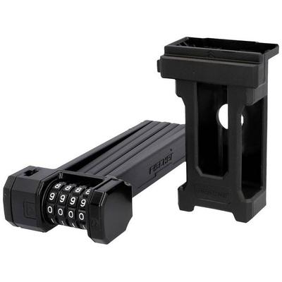 FISCHER FAHRRAD PROTEC FN85 Faltschloss Schwarz