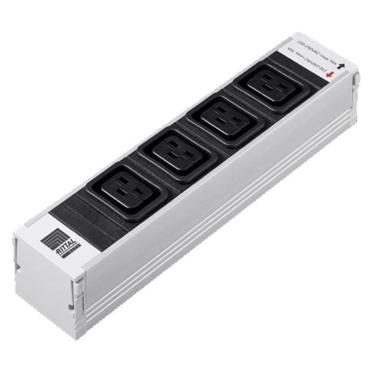 Rittal PSM Plus socket modules 4 x IEC 320 socket C19 (7856230)