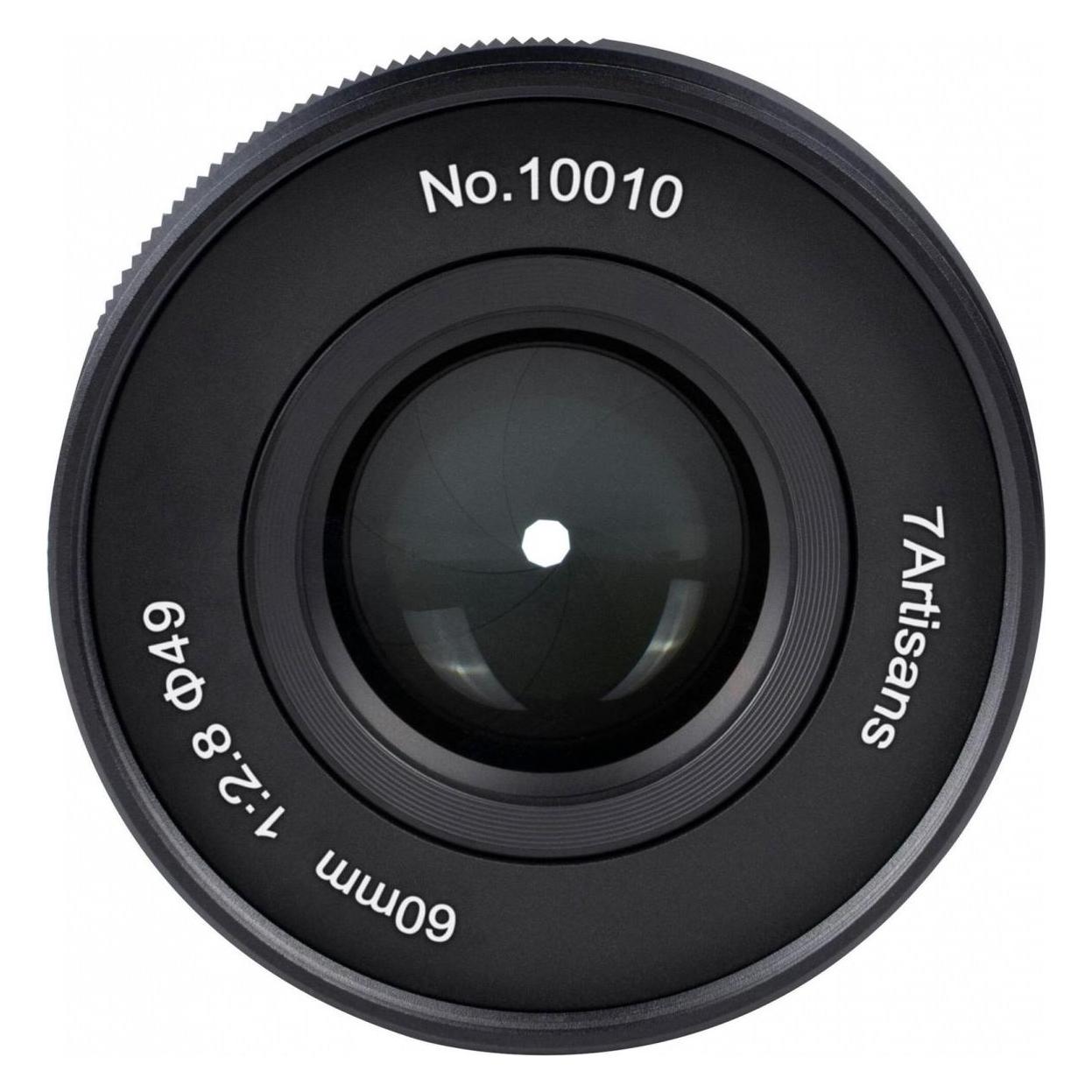 7artisans 60mm f/22 - 2,8 II, Sony E (Sony E, APS-C / DX) (A112II-E)