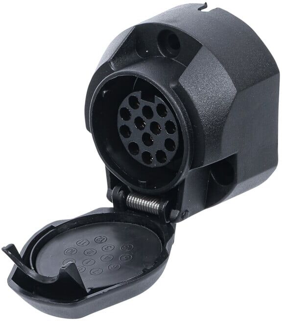 Prise femelle pour remorque , 13 pôles BGS Do it yourself (80964)