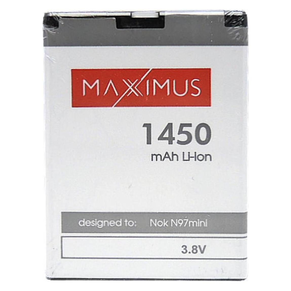 Maxximus Batterie NOKIA N97 MINI/N8/E5-00/E7-00 BL-4D 1450 mAh (22765-uniw)