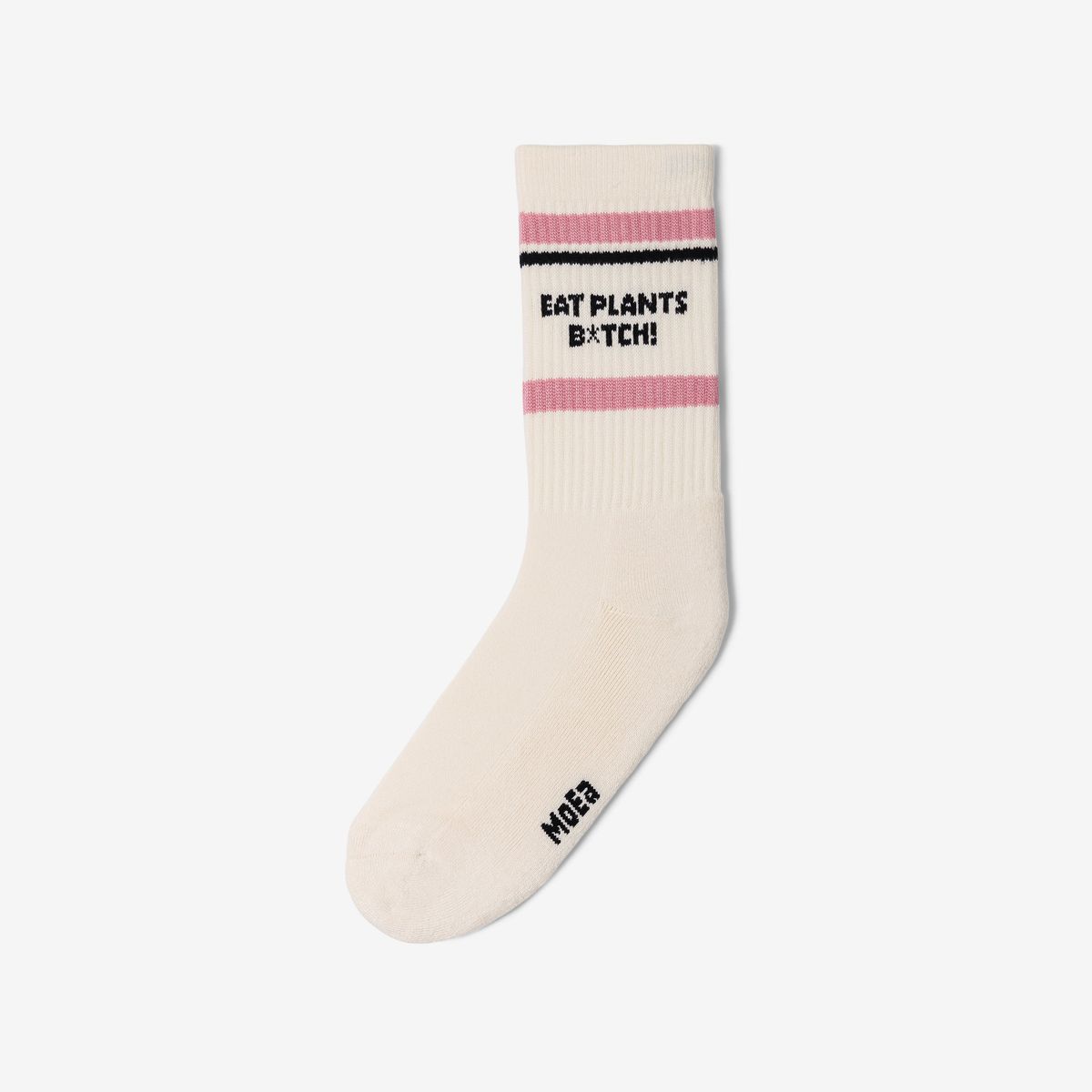 MoEa Moea Socks EAT Plants, B*tch! eat plants, b*tch! 36-40 MOEA-SOC003-05WW