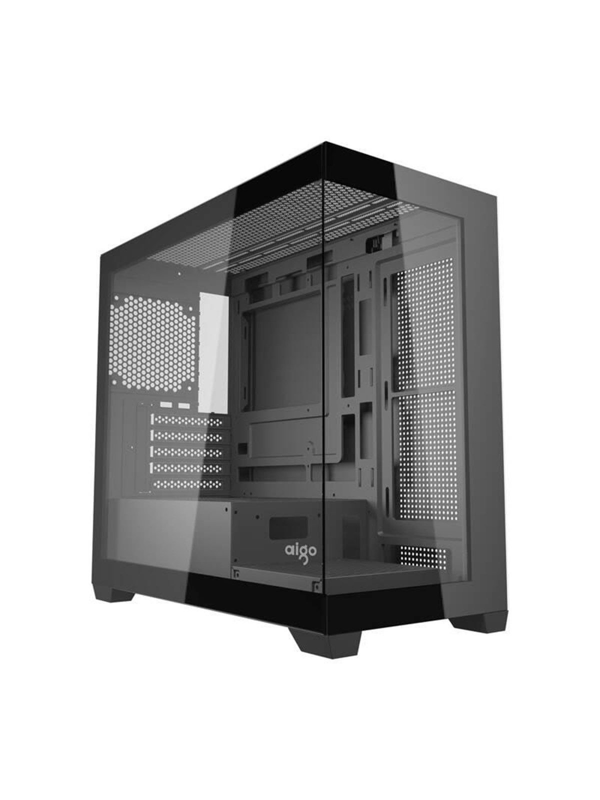 Darkflash C218M Computer Case (Black) - Gehäuse - Miditower - Schwarz