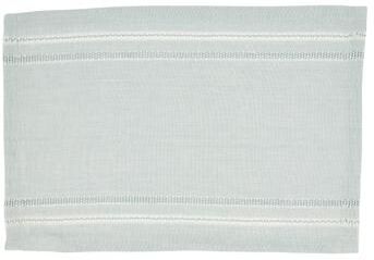 Saro Lifestyle Leno Stripe Elegance Placemat (Set of 4)