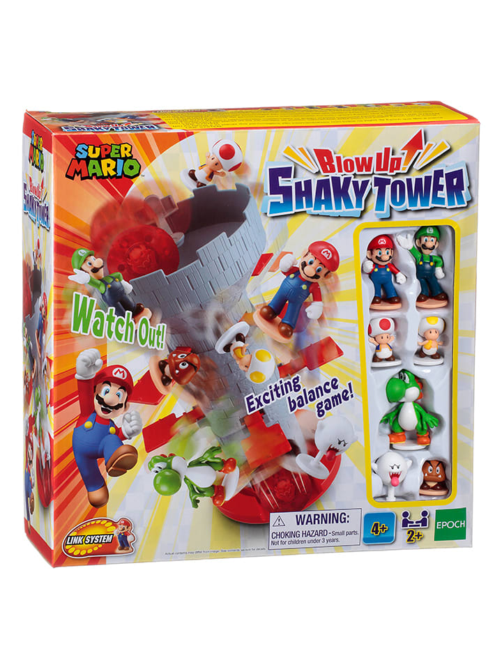 Aktionsspiel "Super Mario™ - Blow Up! Shaky Tower" - ab 4 Jahren - onesize