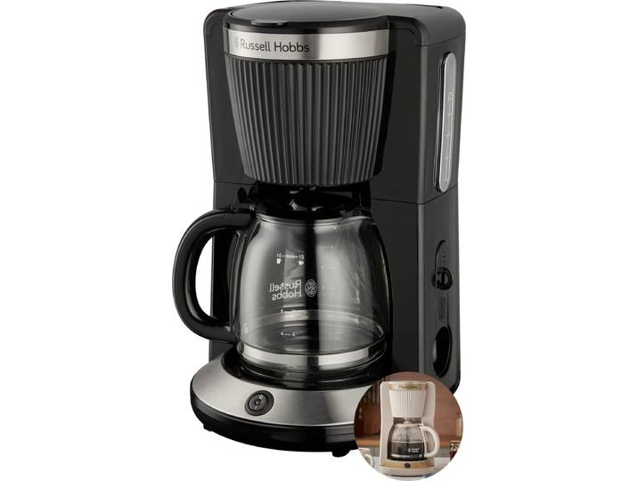 Russell Hobbs Brontë Zwart - Koffiezetapparaat - 26780-56