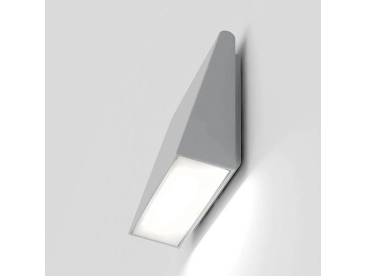 Cuneo LED-Außenwandleuchte, grau - Artemide - Design - Metall - Eckig