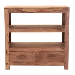 Bücherregal Kali 90x90x35 aus indischem Sheesham-Massivholz
