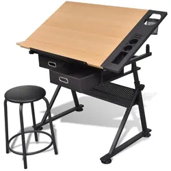 vidaXL, Schreibtisch, Kathi (62 x 62 x 106 cm)