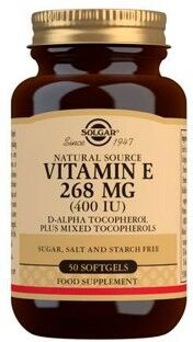 Solgar Vitamin E 268mg 50 cápsulas