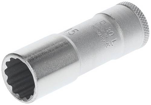 Steckschlüsseleinsatz D 30 L 3/8 Zoll 12-kant SW 15mm L.63,5mm GEDORE