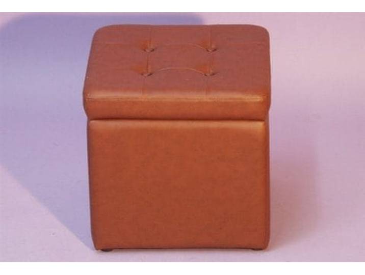 Sitzwürfel INOSIGN, braun, B:41cm H:40cm T:41cm, Hocker, Sitzwürfel