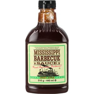 Mississippi BBQ-Sauce SWEET APPLE, in der Dosierflasche, 440 ml