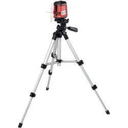 Toolcraft, Linienlaser, Kreuzlinienlaser CL8 mit Stativ (Kreuzlinienlaser)