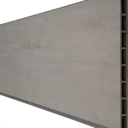 GroJa Solid Grande Steckzaun Sichtschutzzaun Bi-Color Sand Einzelprofil Sichtschutz Steckzaun Lamellenzaun