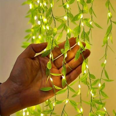 Inspired Finds Battery Powered Green Willow String Lights For Bedroom Living Room And Party Decor 6.56ft