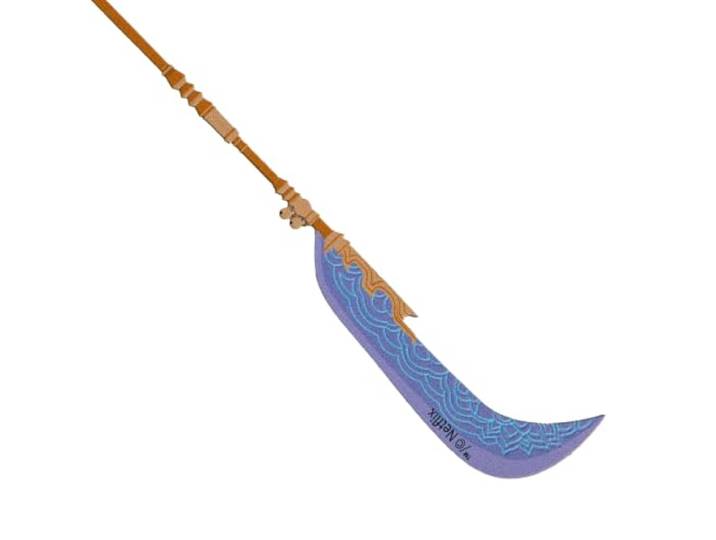 Cinereplicas KPop Demon Hunters - Marque-page métallique Gok-do de Mira - Porte-clés métallique résistant\, nœud tissé haut de gamme - 27\,5 x 3 x 0\,5 cm - Sous licence officielle