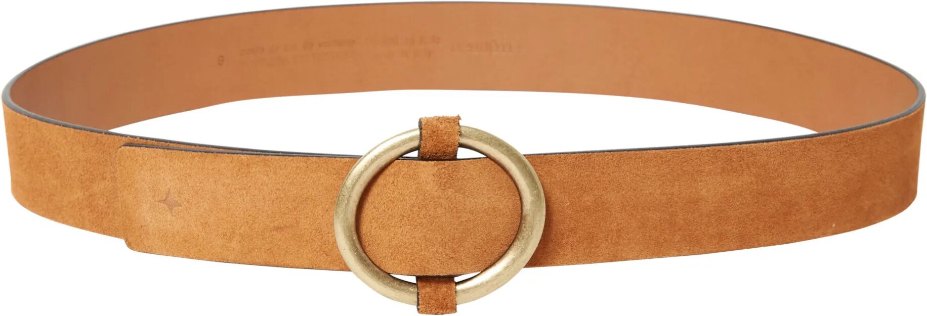 Sessùn Ceinture Tisao Su Croûte de Cuir Camel S