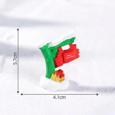 Uplifted Finds Resin Road Sign Fairy Garden Miniature   Simulation Micro Landscape Ornament a6