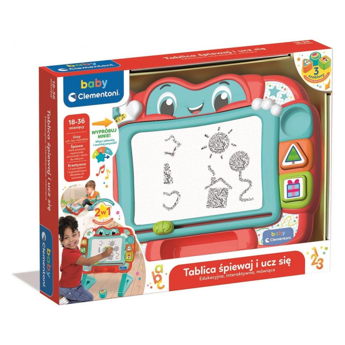 Clementoni Interaktywna tablica edukacyjna 50927 (Polnisch) (240731)