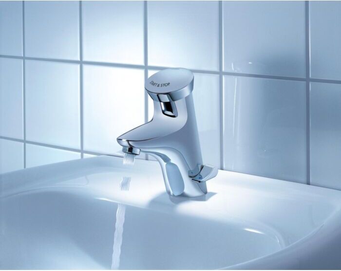 Grohe Eurodisc SE Waschtisch Armatur 36233000 chrom, mit Mischung, selbstschließend