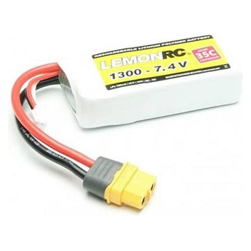 Pichler LEMONRC XT 1300 - 7.4V (35C) Lipo Akku (1300 mAh, 7.40 V) (15710)