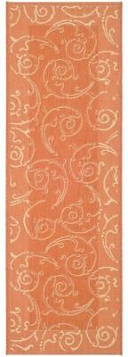 SAFAVIEH Courtyard Marlys Waterproof Patio Backyard Rug