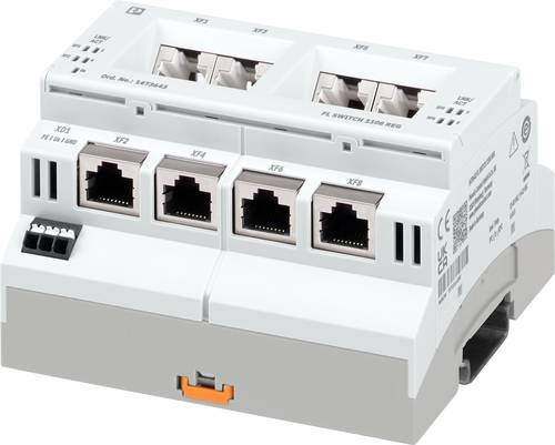 Phoenix Contact 1473643 FL SWITCH 1108 REG Industrial Ethernet Switch 4x4 Port