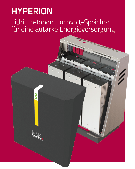 BMZ Hochspannungsbatterie Hyperion 7.5kWh Set mit Gehäuse