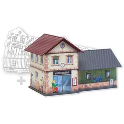 Faller 150110 - H0 - BASIC Bahnhof, inkl. 1 Bemalvariante