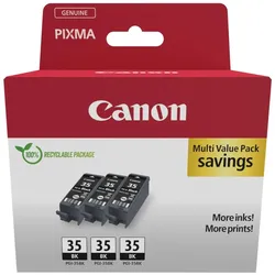 Canon, Druckerpatrone, PGI-35 Ink Cartridge BK TRIPLE (BK)