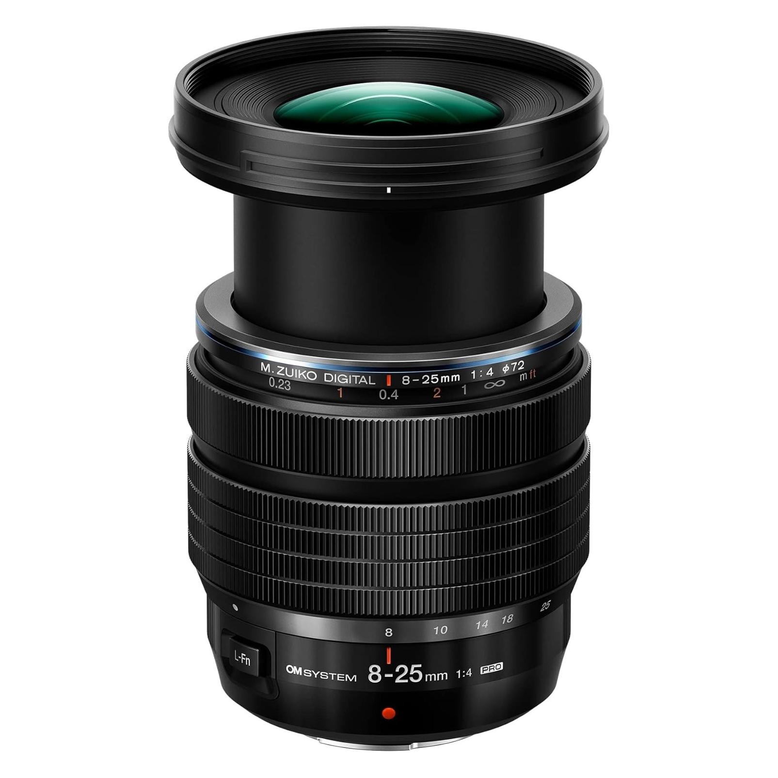 Olympus OM System m.Zuiko Digital 8-25mm F4 Pro (Micro Four Thirds, Micro Four Thirds) (V335330BW000)