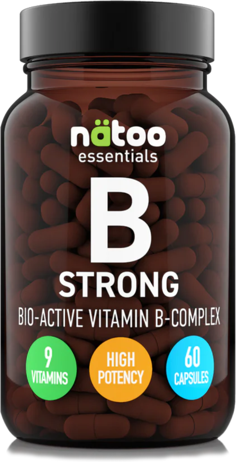 NATOO Essentials - Vitamin B Strong Complex 60 Capsule 