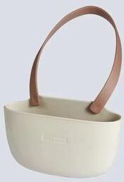 Inspired Finds Kitchen Sink Sponge And Soap Holder Drain Basket Organizer brown Singlelayer