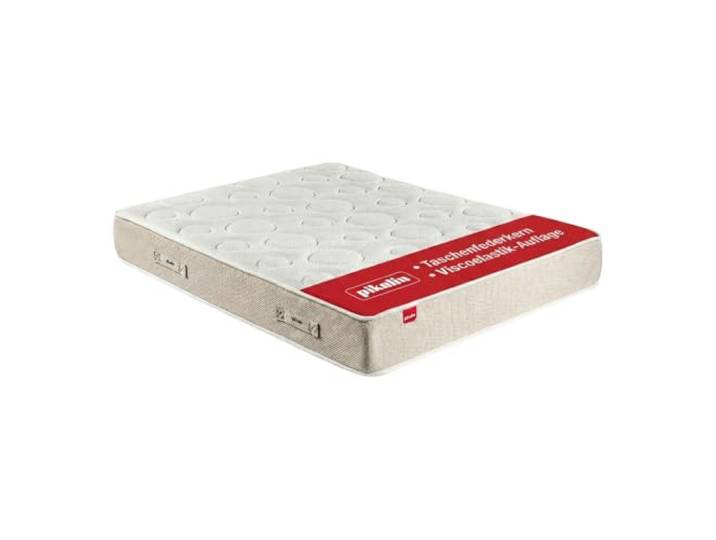 PIKOLIN Shire Matratze H3 Viskoelastisch, 80x200 cm Viskoelastisch H3 Tonnentaschenfederkern Ergonomisch atmungsaktiv 28cm Höhe Multilayer