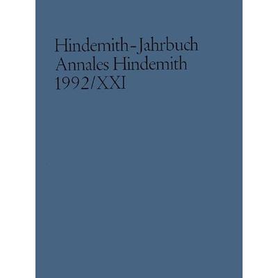 Hindemith-Jahrbuch -