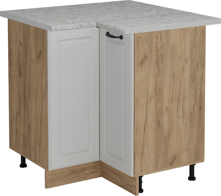 Vicco R-Line Hoekkast Wit Landhuis Marmer Model 53617