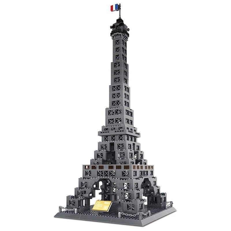 WANGE Eiffeltoren Bouwstenenset met 976 stuks voor hobbybouwers