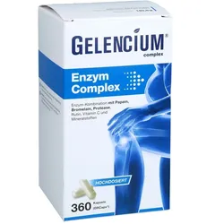 GELENCIUM Enzym Complex hochdos.m.Bromelain Kaps.
