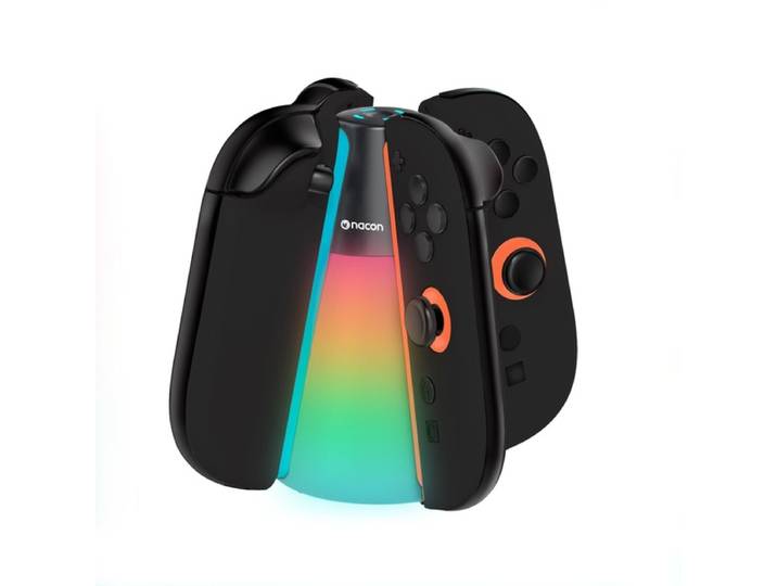 Chargeur RGB pour 2 paires de Joy-Con switch 2 (NINTENDO SWITCH 2)