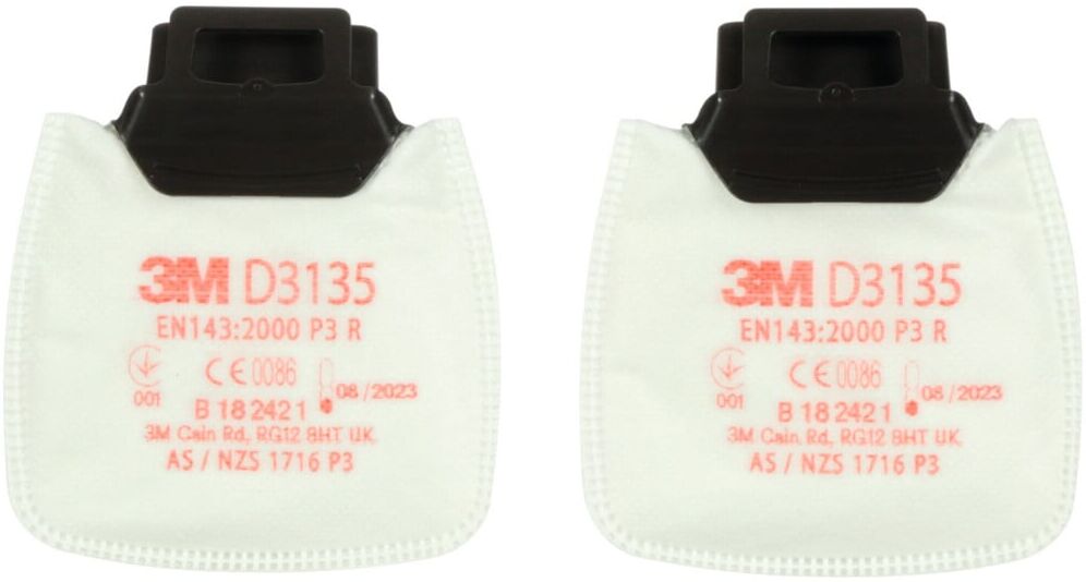 3M Partikelwechselfilter-Set, 10 Paar, Filter: P3R (D3135)